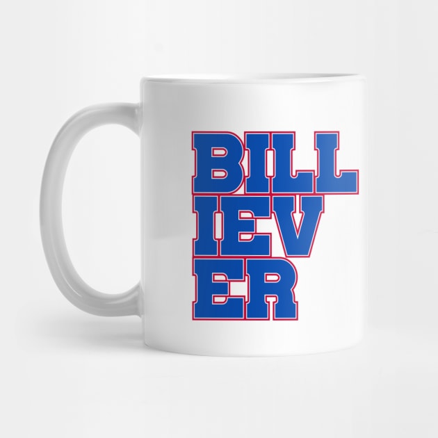 WNY Pride - Billiever - Buffalo Football by Vector Deluxe